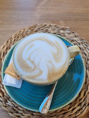 Cappuccino at Mikasa Ibiza Boutique Hotel Restaurant in Ibiza