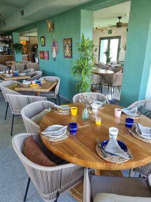 Inside at Mikasa Ibiza Boutique Hotel Restaurant in Ibiza