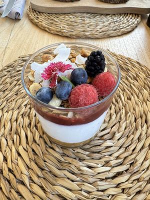 Overnight oats   at Mikasa Ibiza Boutique Hotel Restaurant in Ibiza