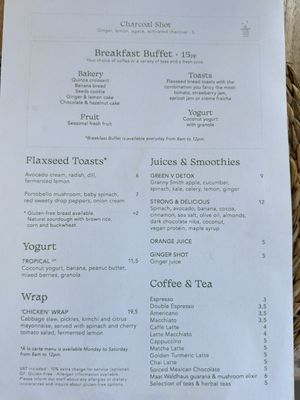 Menu  at Mikasa Ibiza Boutique Hotel Restaurant in Ibiza