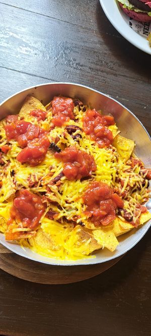 Vegan chill with nachos at Monterey Jack's in Glasgow