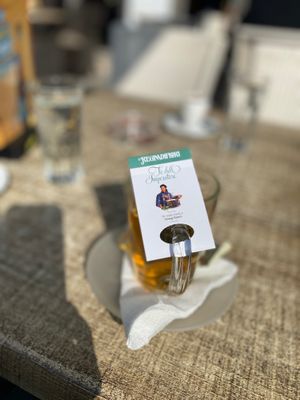 Amazing tea at All'oro in Subotica