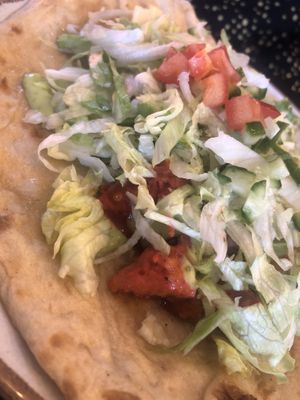 Tandoori vegan chicken kebab  at Veggiemaster  in Nottingham