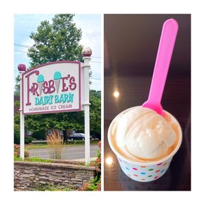 Vegan Piña Colada at Frisbie's Dairy Barn in New Britain