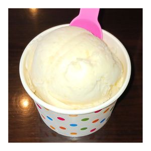 Vegan Piña Colada at Frisbie's Dairy Barn in New Britain