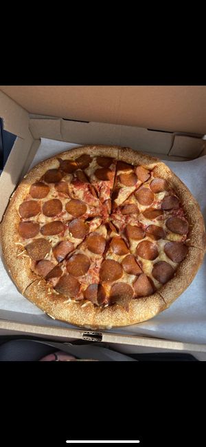 Pepperoni pizza   at Master Pizza in Fairlawn