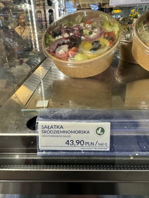 Vegetarian salad.  at WAW - Bijanka Restauracja Polska in Warsaw