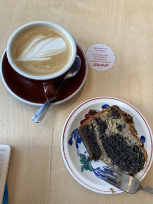 Banana bread  at Café Boudin in Brussels
