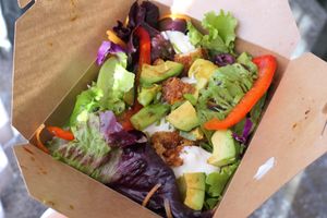 Season salad   at Aiko in Cape Town