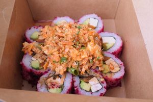 Toranj vegan sushi  at Aiko in Cape Town