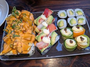 Vegan platter 2 at Aiko in Cape Town