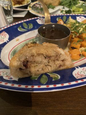 Chicken & Bacon Wellington #Veganuary at Bill's - Victoria in South West London