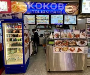 storefront - located in the Arndale Food Court in the mall  at Kokob Italian Cafe in Manchester