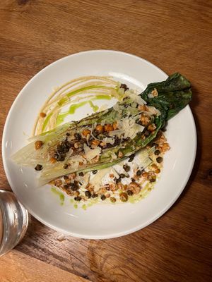 The Grilled Caesar. at Belse Restaurant NYC in New York City