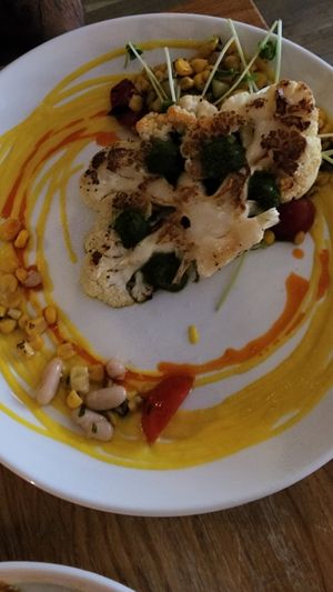 Cauliflower steak at Belse Restaurant NYC in New York City