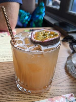 Innocent mocktail (very nice) at The Summer House in Sheffield