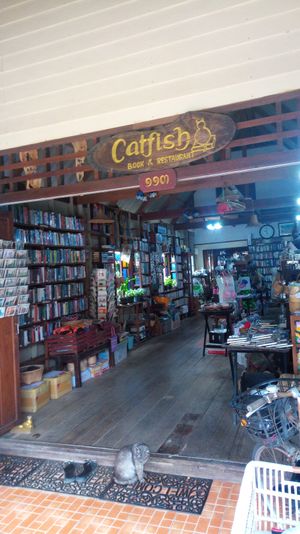  at Catfish Book Cafe in Koh Lanta