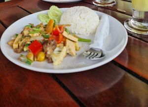  at Catfish Book Cafe in Koh Lanta