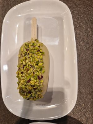 Stecco Vegan pistacchio at Bandirali in Crema