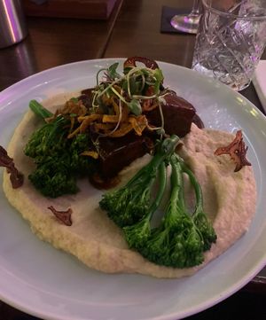 Veganer Schmorbraten  at GlückundSeligkeit in Bielefeld