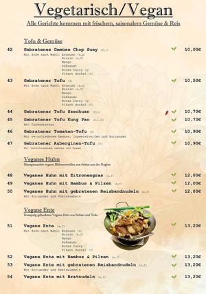  at Lang Sen Restaurant in Luebeck