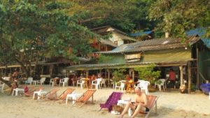 the resturant at Pen's Restaurant in Koh Chang