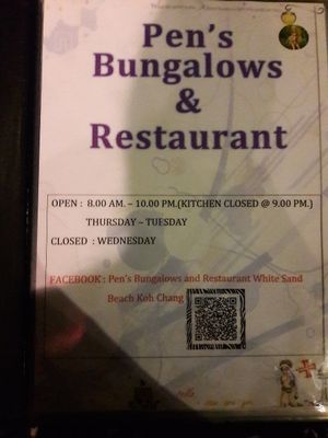 08.10.2017 at Pen's Restaurant in Koh Chang