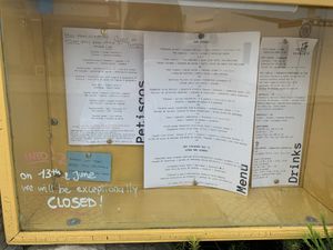 Speisekarte   at Fermento in Sagres