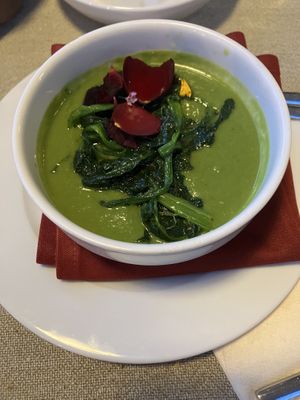 Pea soup!!  at Fermento in Sagres