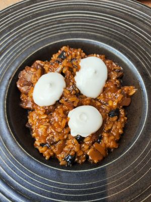 Arròs melós at La Cuina del Cel in Mataro