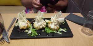 Farcellets  at La Cuina del Cel in Mataro