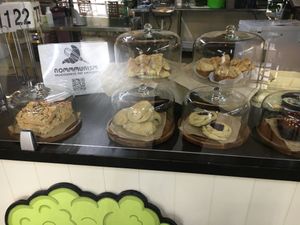 All vegan pastries from Nommunism. at The Green Beautiful  in Manchester