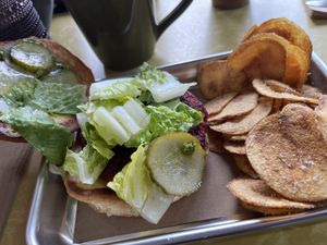 Unbeetable Burger   at The Green Beautiful  in Manchester