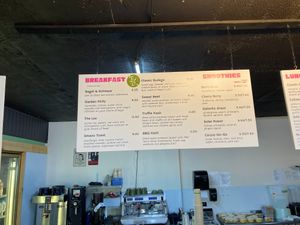 Counter at The Green Beautiful  in Manchester