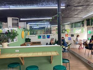 Inside
 at The Green Beautiful  in Manchester