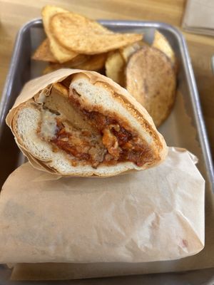 Chicken Parmesan  at The Green Beautiful  in Manchester