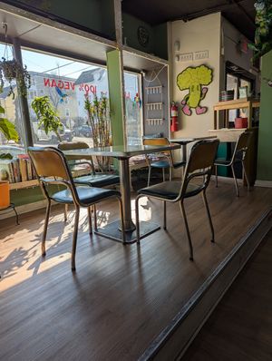 Bright and sunny! at The Green Beautiful  in Manchester