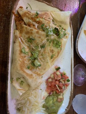Pastor quesadillas  at Xolo Taco in San Juan