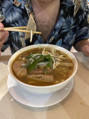  Vegan hue beef noodle  at Pho Vietnam in Honolulu