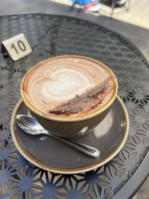Oat milk hot choc (large)  at ASLAN Coffee Roasters - The Rocks in The Rocks