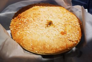 Chickpea Pie at Holmesys Bakehouse in Duncraig