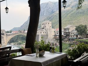 Nice view   at  URBAN taste of orient in Mostar