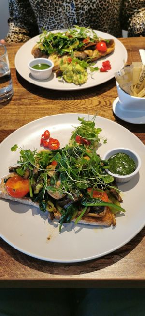  at Sociale Cafe in West London