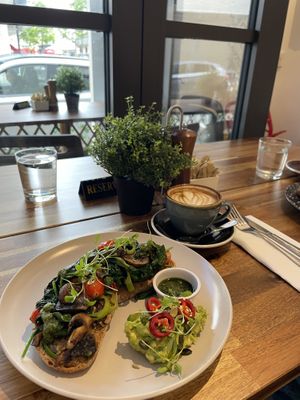 Delicious breakfast and outstanding service   at Sociale Cafe in West London