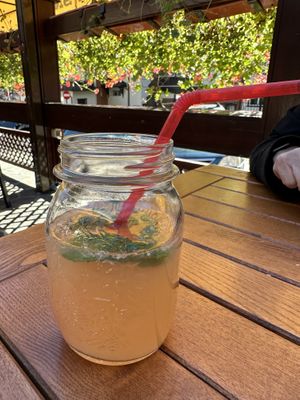 Honey lemonade   at Snow Restaurant in Sinaia