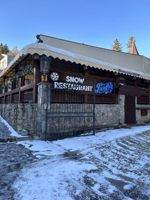   at Snow Restaurant in Sinaia