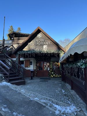   at Snow Restaurant in Sinaia