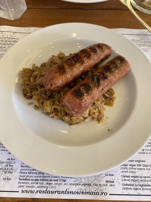   at Snow Restaurant in Sinaia