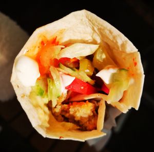 Falafel Wrap at Falafel Street in Chelmsford