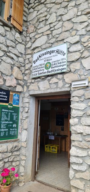  at Bad Kissinger Hütte - Pächter Walch Andrea in Vils